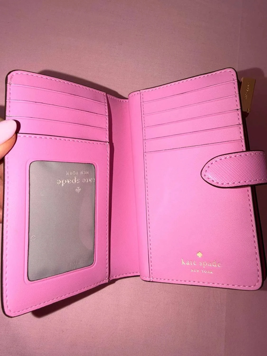 porte monnaie Madison rose bonbon  Kate spade – photo 4